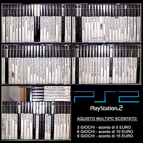Lotto giochi ps2 playstation - giochi, 2