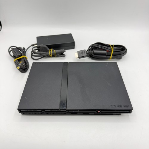 Console sony ps2 slim - slim, cavi