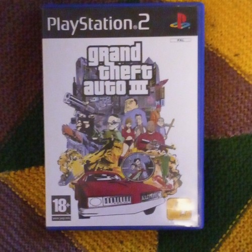 Grand theft auto iii - theft, ps2