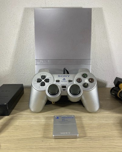 Playstation slim silver ps2 - 2,