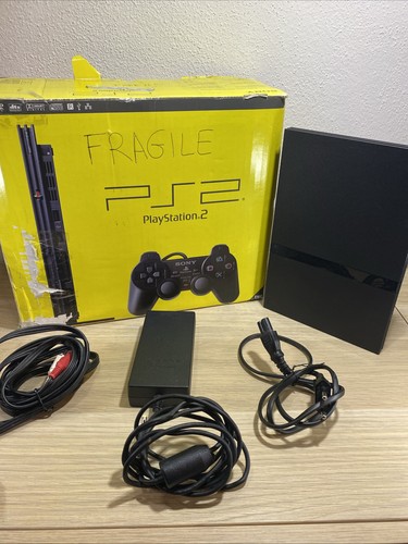 Ps2 slim nera scph 70004 - slim,
