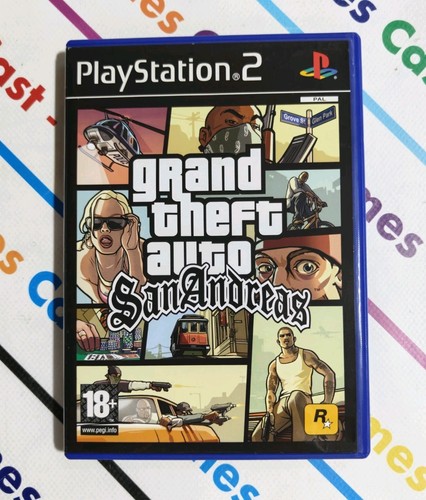 Ps2 grand theft - theft, san