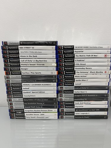 Lotto giochi playstation ps2 - playstation,