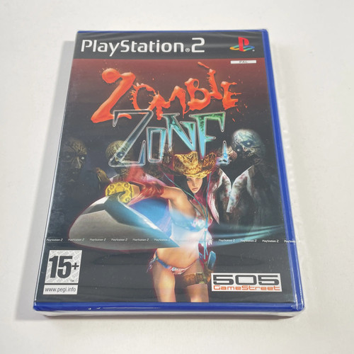 Ps2 zombie zone - nuovo, in