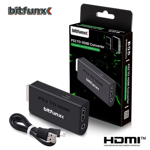 Bitfunx ps2 hdmi adattatore - a,